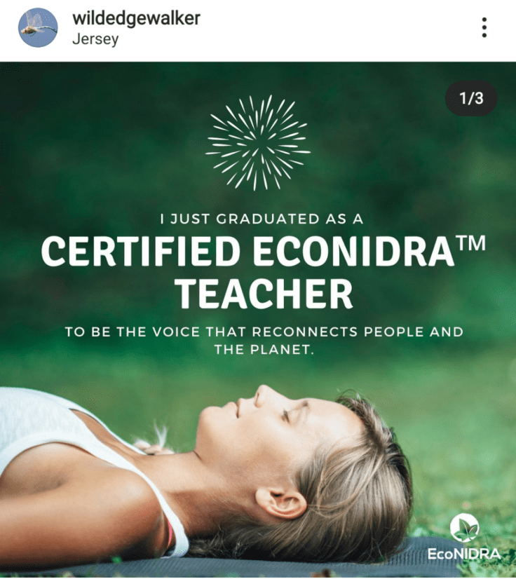 Certified EcoNIdra Teacher 