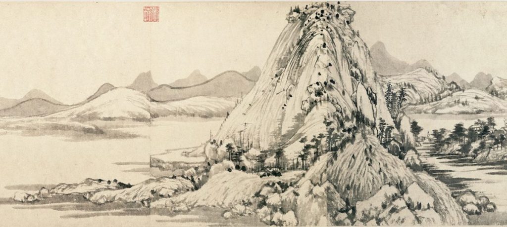 Dwelling-in-the-Fuchun-Mountains by Huang Gongwang 
