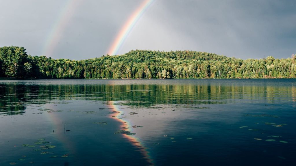 Reflected Rainbow: Photo by Harrison Haines on Pexels.com