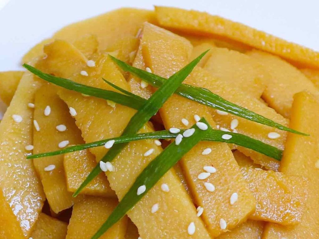 Menma (Pickle Bamboo): Photo Credit-Izzy Cooking