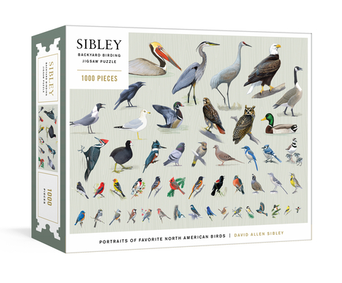 Sibley Backyard Birding Puzzle: 1000-Piece